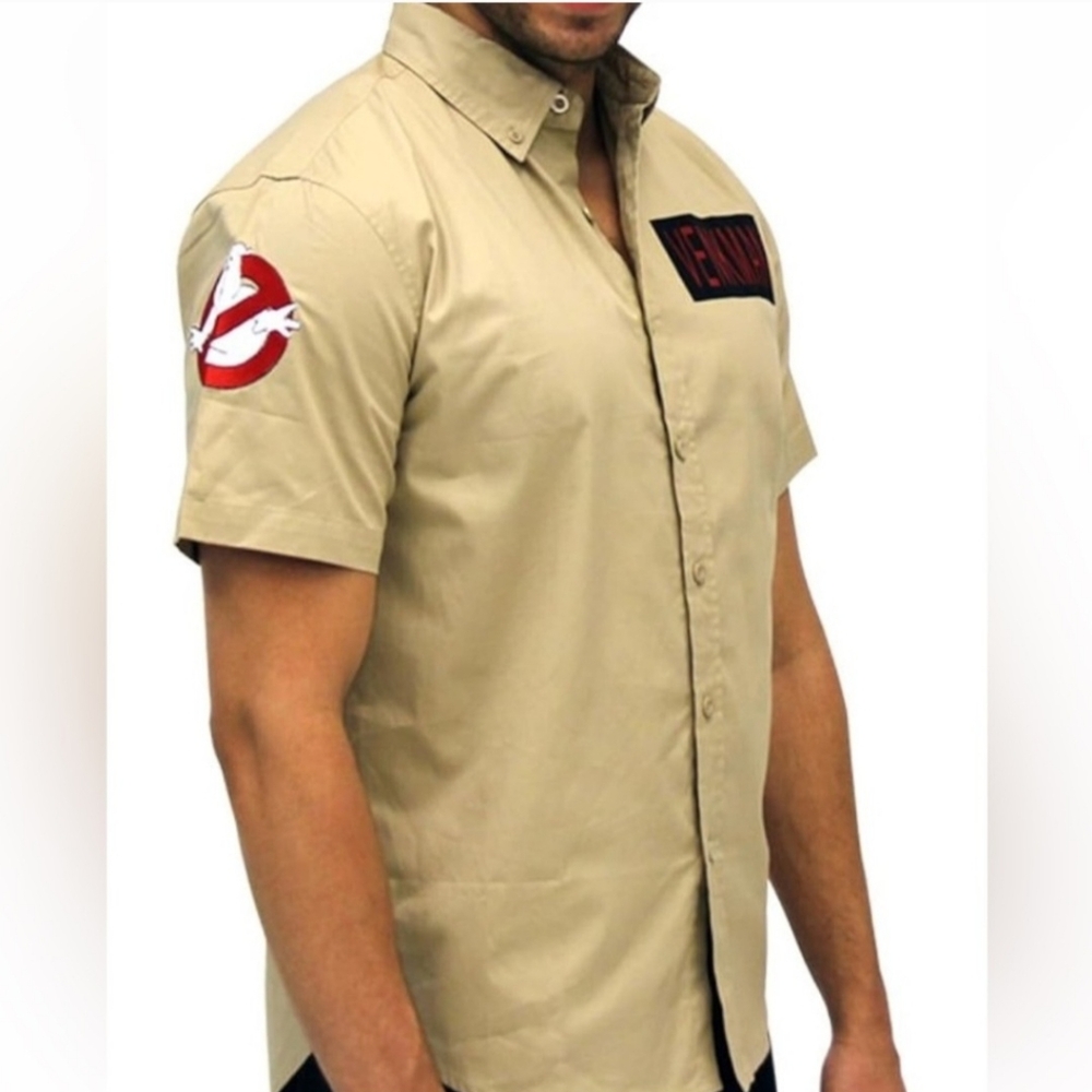 Ghostbusters Venkman Button Up Costume Shirt